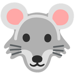 Wolf and Mouse face