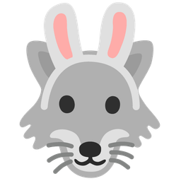 Wolf and Rabbit face