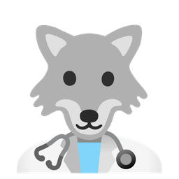 Wolf and Stethoscope