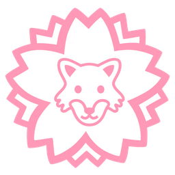 Wolf and White flower