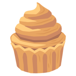 Wood and Cupcake