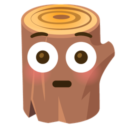 Wood and Flushed face