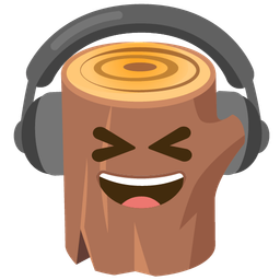 Wood and Headphone