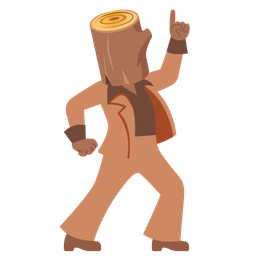 Wood and Mirror ball