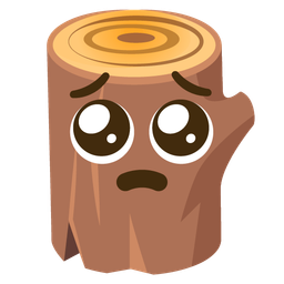 Wood and Pleading face