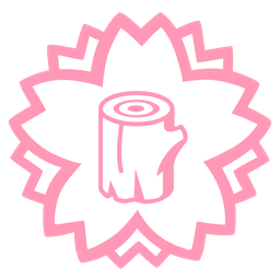 Wood and White flower