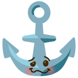 woozy face and anchor