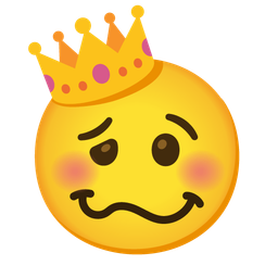 woozy face and crown