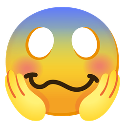 woozy face and face screaming in fear