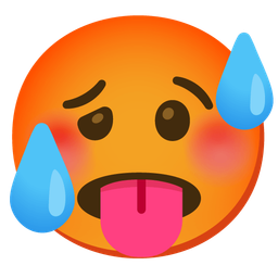 woozy face and hot face