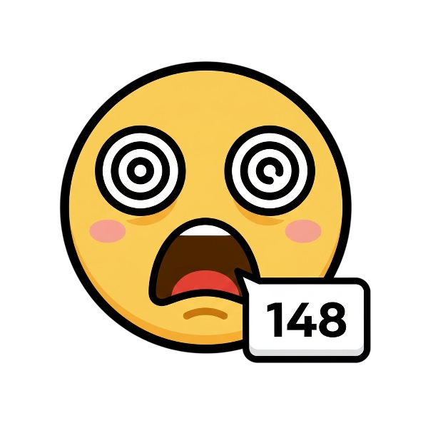 Woozy face and Input numbers