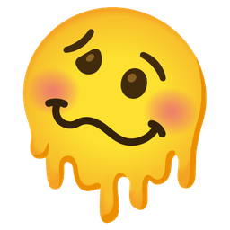 Woozy face and Melting face