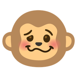 woozy face and monkey face