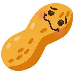 woozy face and peanuts