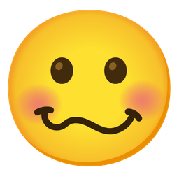 Woozy face and Slightly smiling face