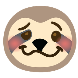 woozy face and sloth