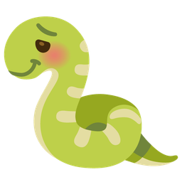 woozy face and snake