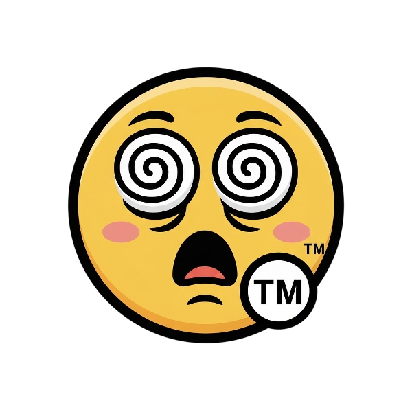 Woozy face and Trade mark