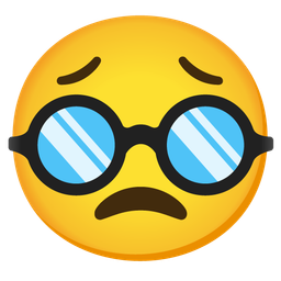 Worried face and Disguised face