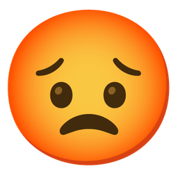 Worried face and Enraged face