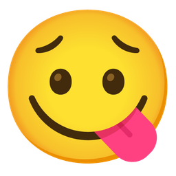 Worried face and Face savoring food