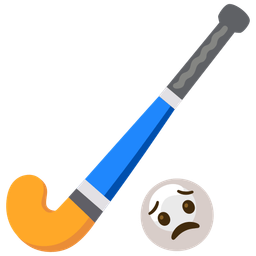 worried face and field hockey