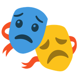 Worried face and Performing arts