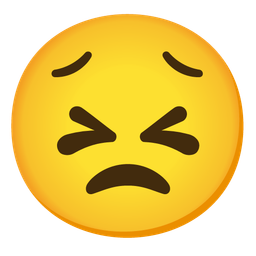 Worried face and Persevering face