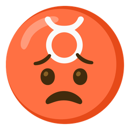 worried face and Taurus