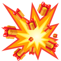 wrapped gift and collision