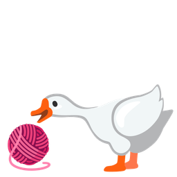 yarn and goose