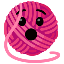 yarn and hushed face