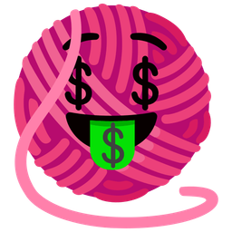 Yarn and Money-mouth face