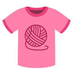 yarn and t-shirt