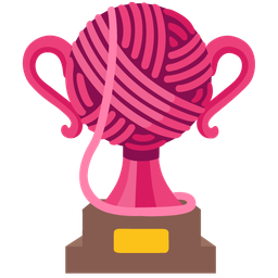yarn and trophy