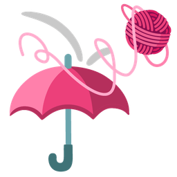 yarn and umbrella