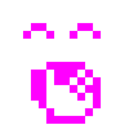 yawning face and alien monster