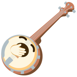 yawning face and banjo