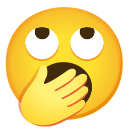 Yawning face and Face with rolling eyes