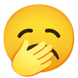 Yawning face and Frowning face