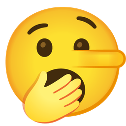 Yawning face and Lying face