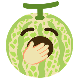 Yawning face and Melon