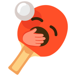 Yawning face and Ping pong