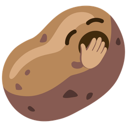 Yawning face and Potato