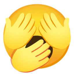 yawning face and see-no-evil monkey