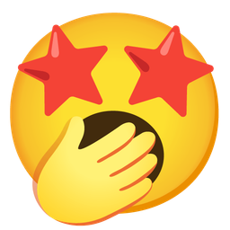 Yawning face and Star-struck