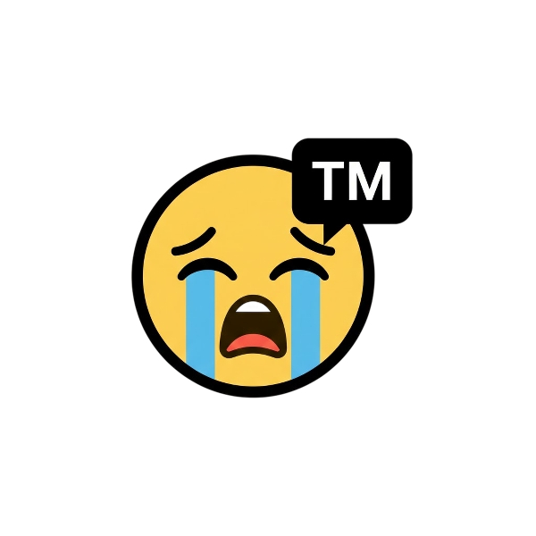 Yawning face and Trade mark