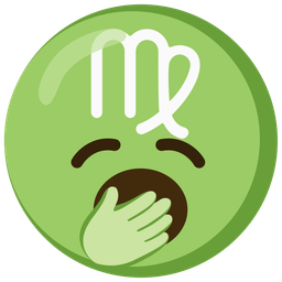 Yawning face and Virgo