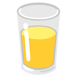 yellow heart and glass of milk