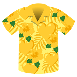 yellow heart and hibiscus